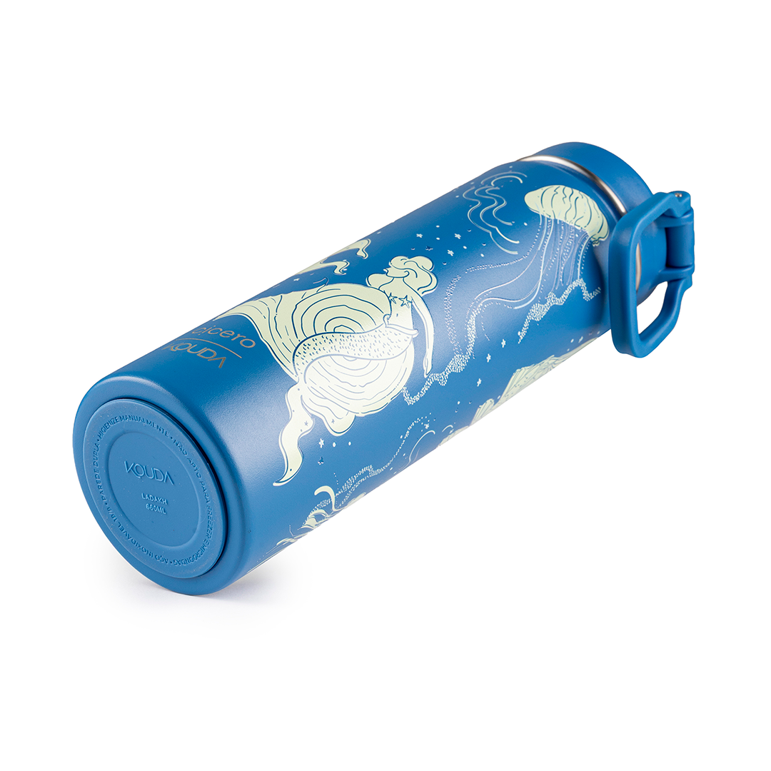Garrafa Térmica Kouda Ladakh - 660ml - Origens - Azul
