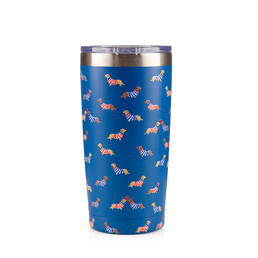 Copo Térmico Kouda Don - 500ml - Praia - Azul