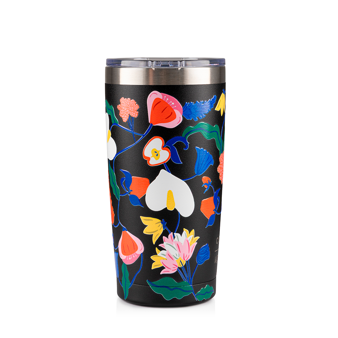 Copo Térmico Kouda Don - 500ml - Doce Florada - Preto - Cicero