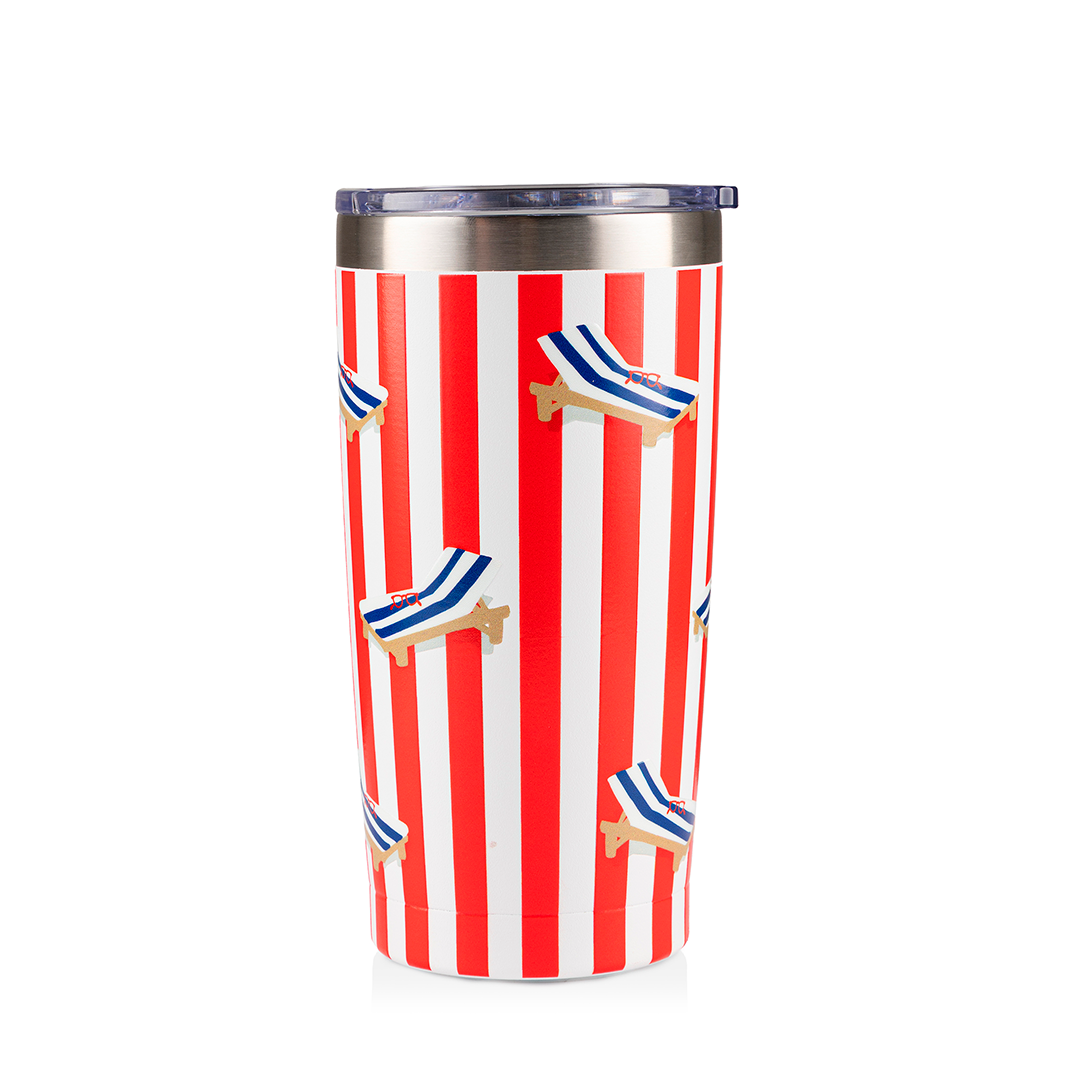 Copo Térmico Kouda Don - 500ml - Praia - Branco