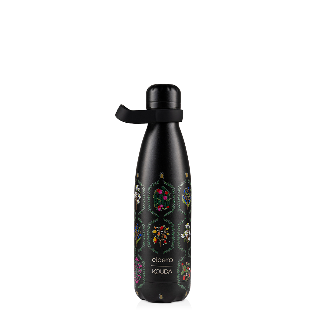 Garrafa Térmica Kouda Grey - 500ml - Jardim - All Black