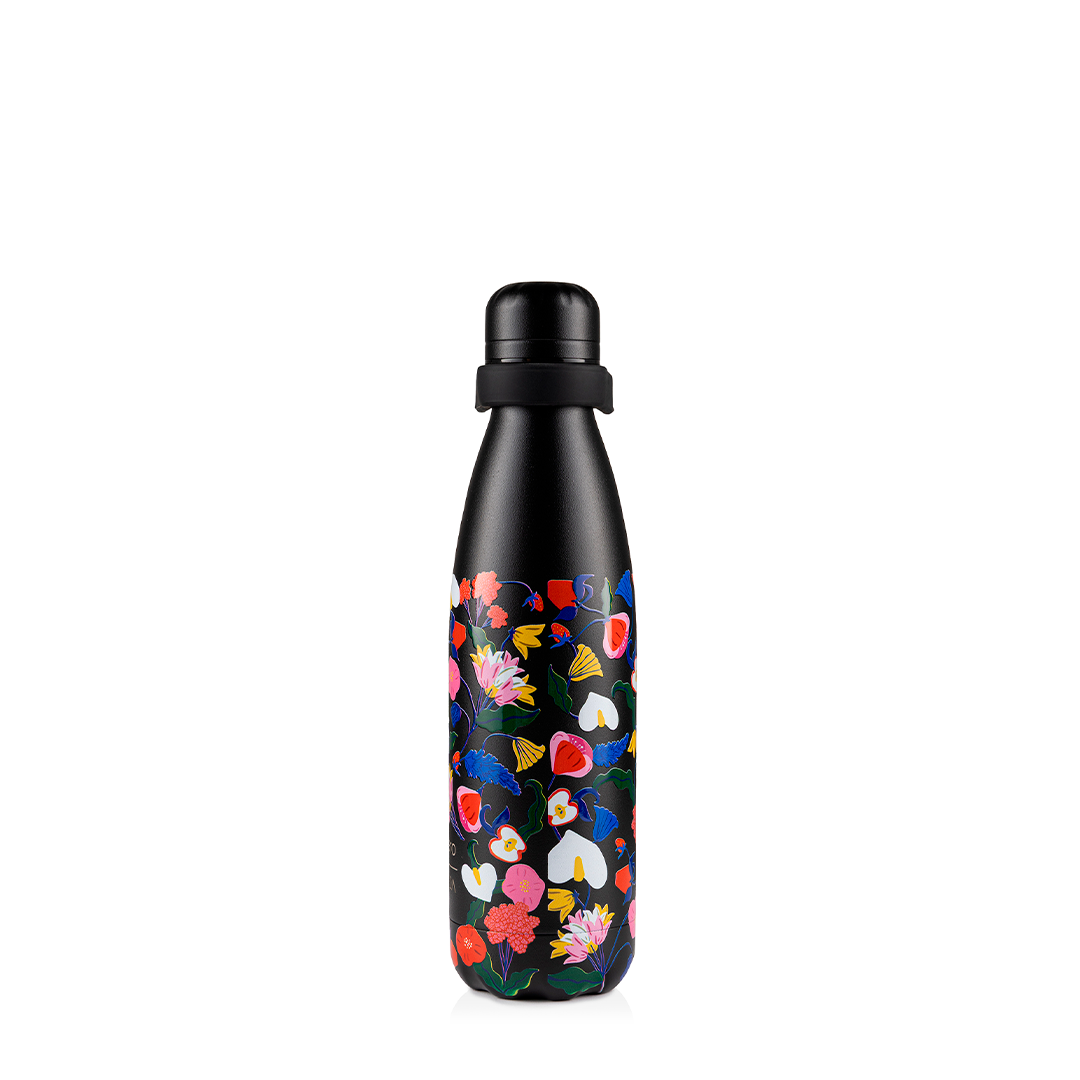 Garrafa Térmica Kouda Grey - 500ml - Doce Florada - Preto - Cicero