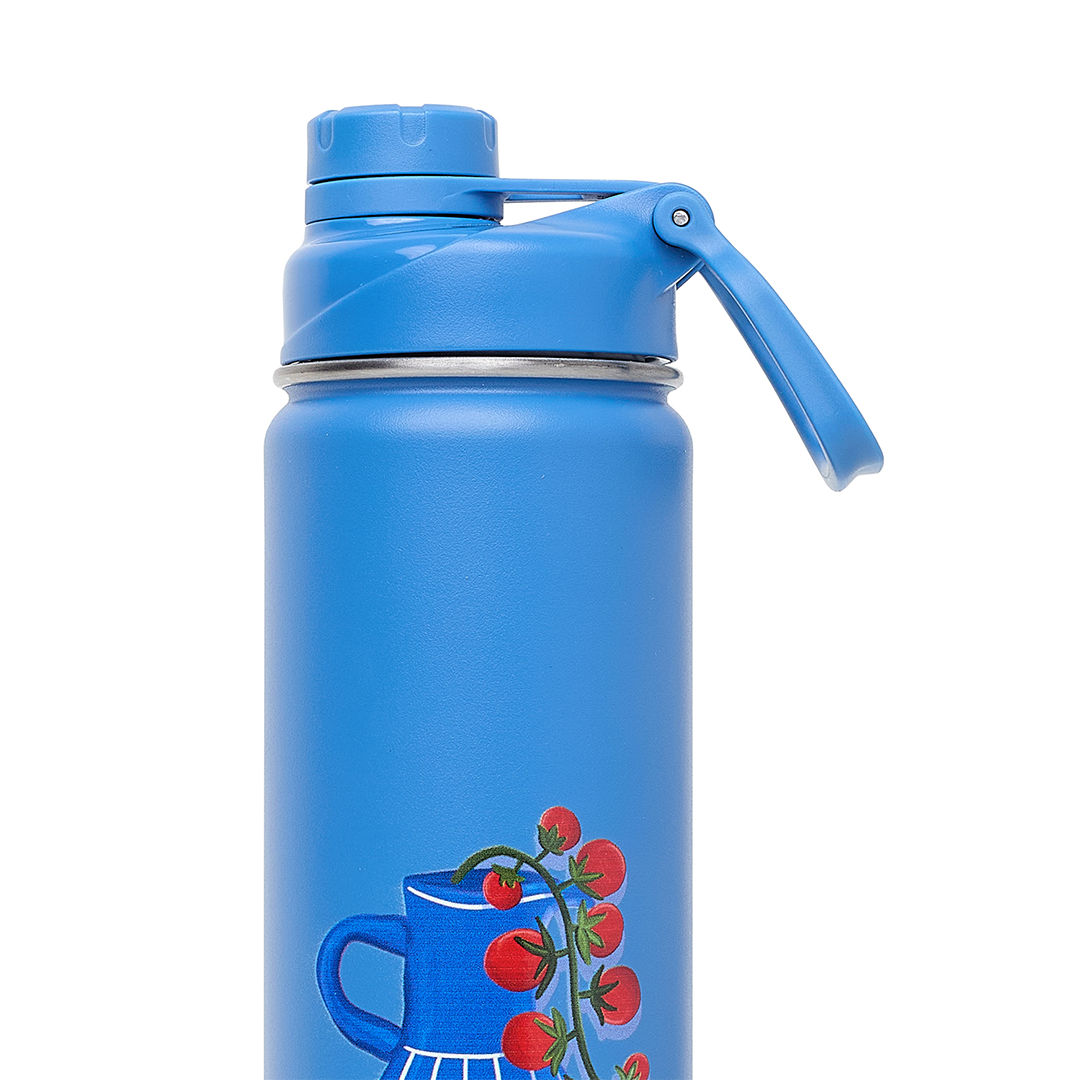 Garrafa Térmica Kouda Ladakh - 660ml - Arranjo - Azul - Cicero