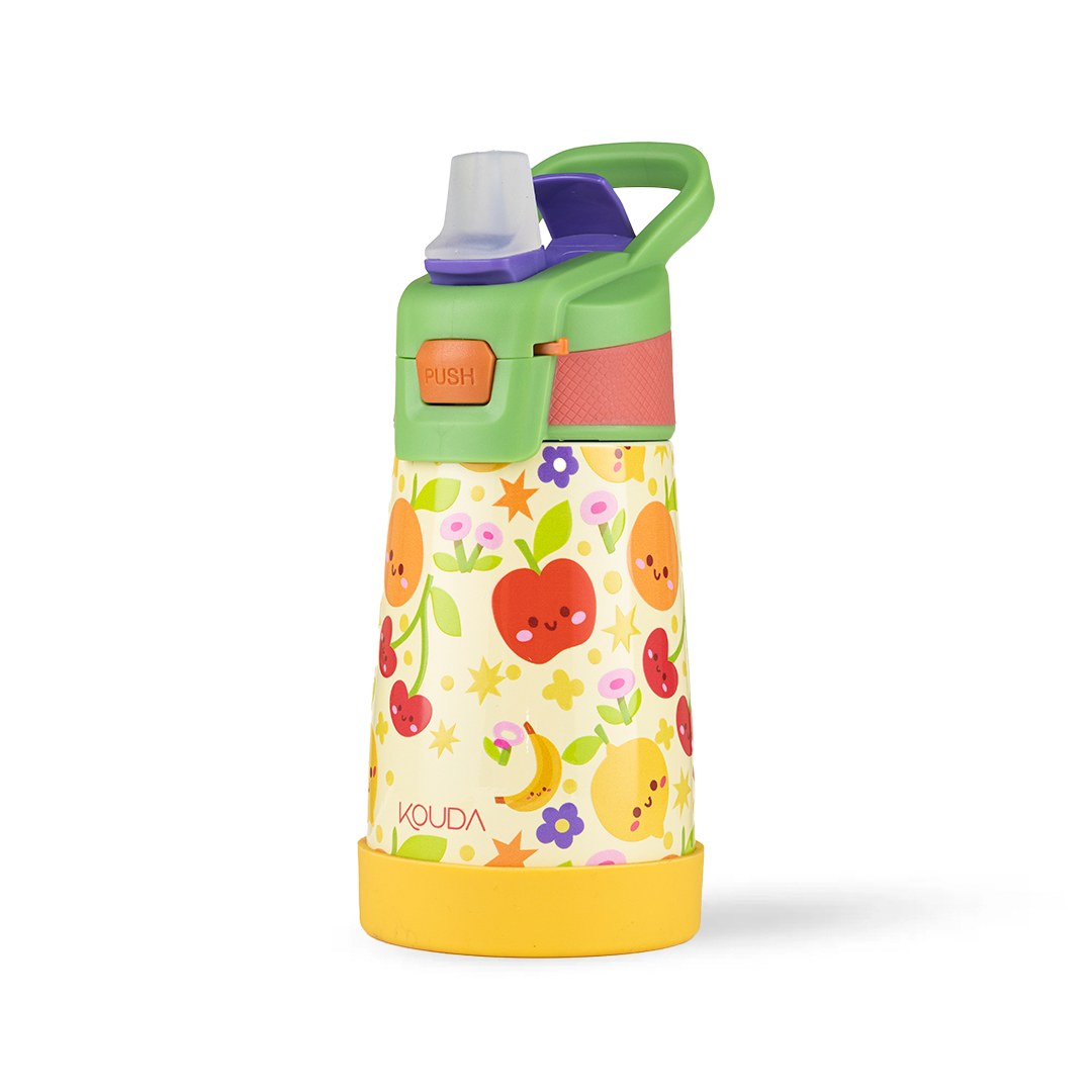 Garrafa Térmica Kouda Oka Kids – 350ml - Frutinhas