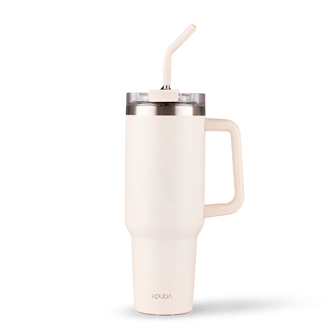Caneca Térmica Kouda Vik - 1200ml - Off White