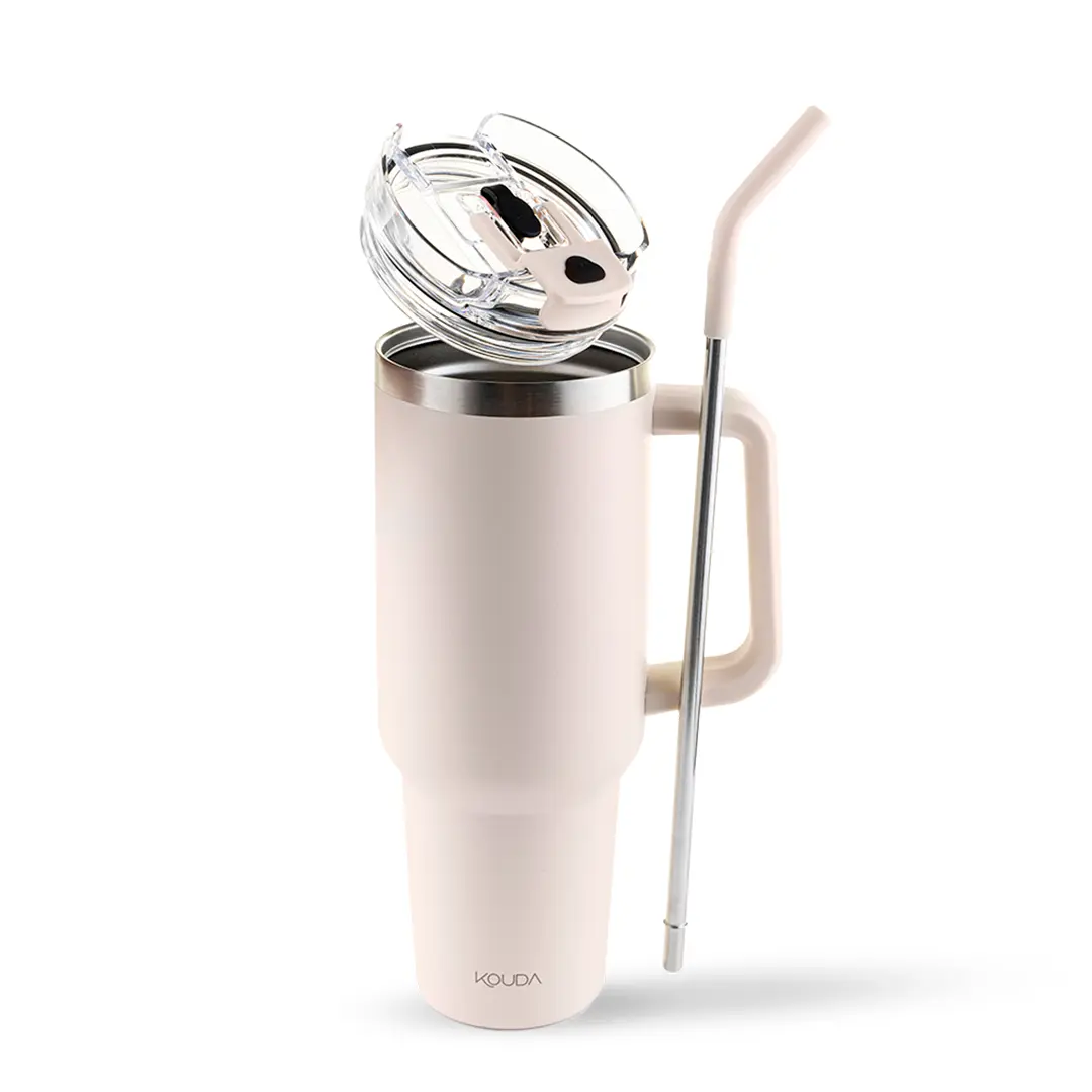 Caneca Térmica Kouda Vik - 1200ml - Off White