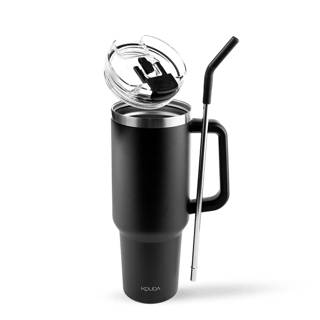 Caneca Térmica Kouda Vik - 1200ml - Preto