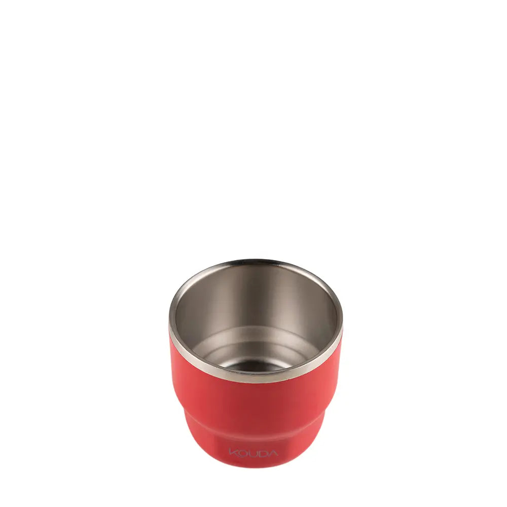 Copo Térmico Kouda Egeu - 150ml - Vermelho