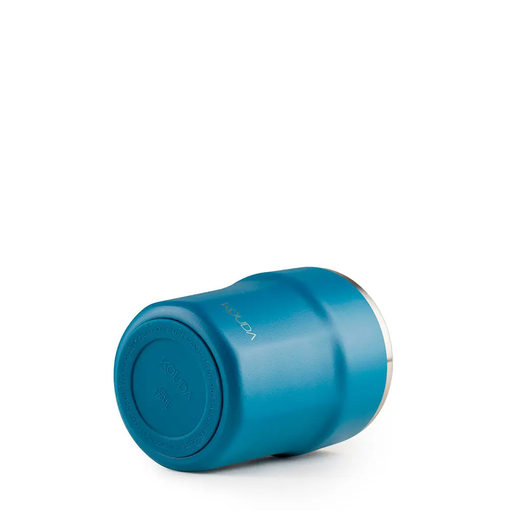 Copo Térmico Kouda Egeu - 270ml - Azul Petróleo