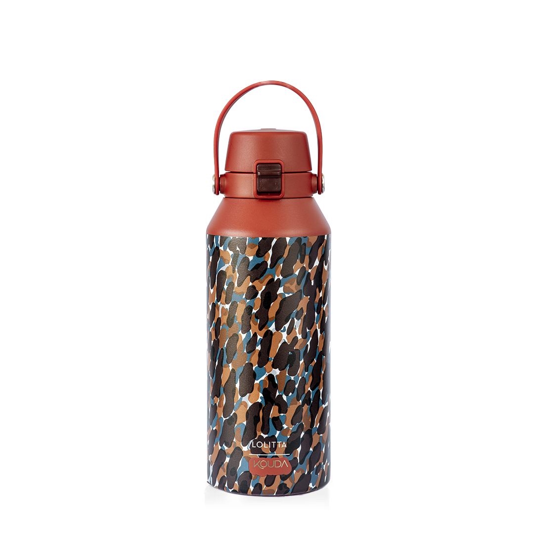Garrafa Térmica Kouda Vega - 1 Litro - Lolitta - Terracota