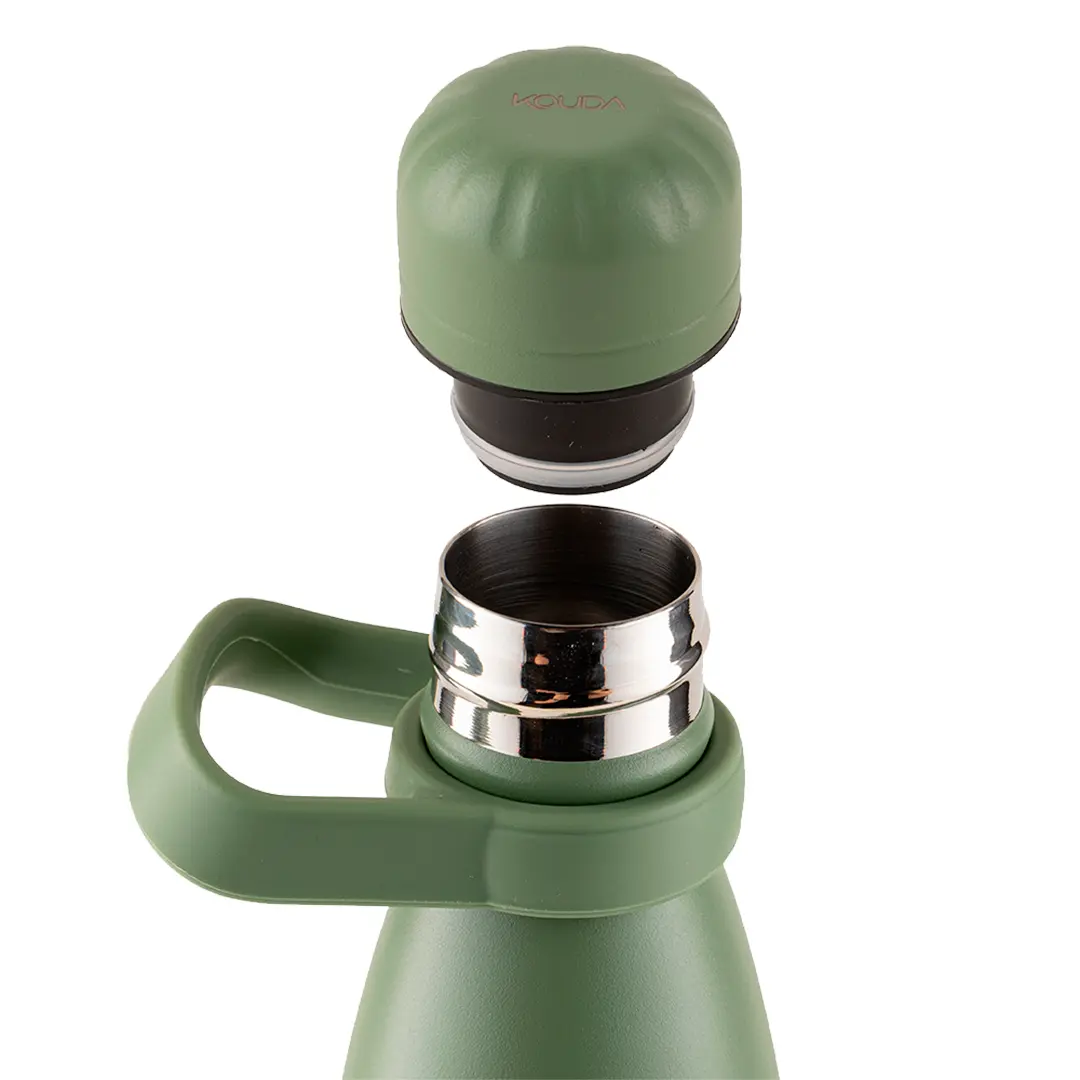 Garrafa Térmica Kouda Grey - 500ml - Verde Salvia