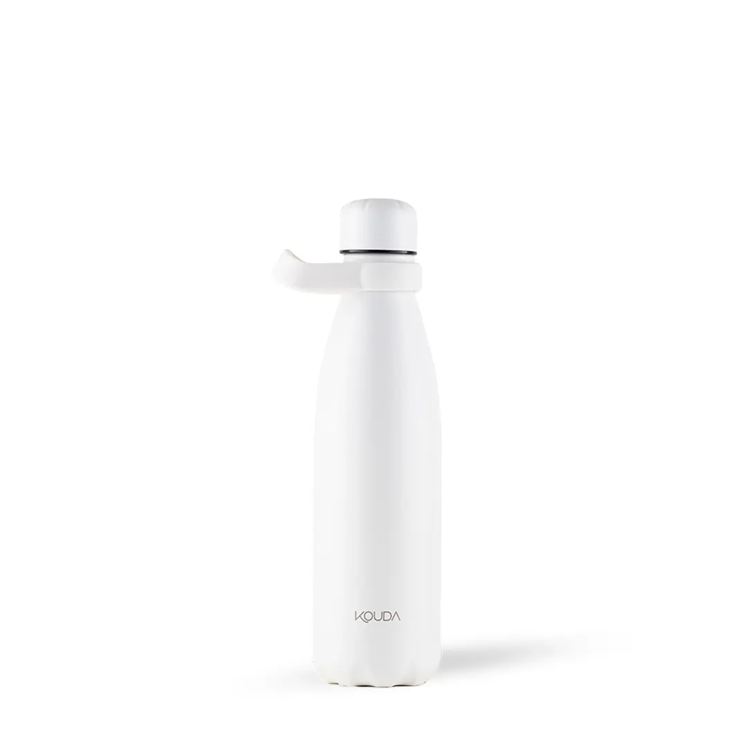 Garrafa Térmica Kouda Grey - 500ml - Branco