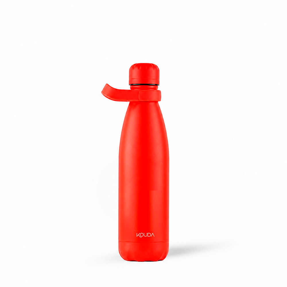 Garrafa Térmica Kouda Grey - 500ml - Vermelho