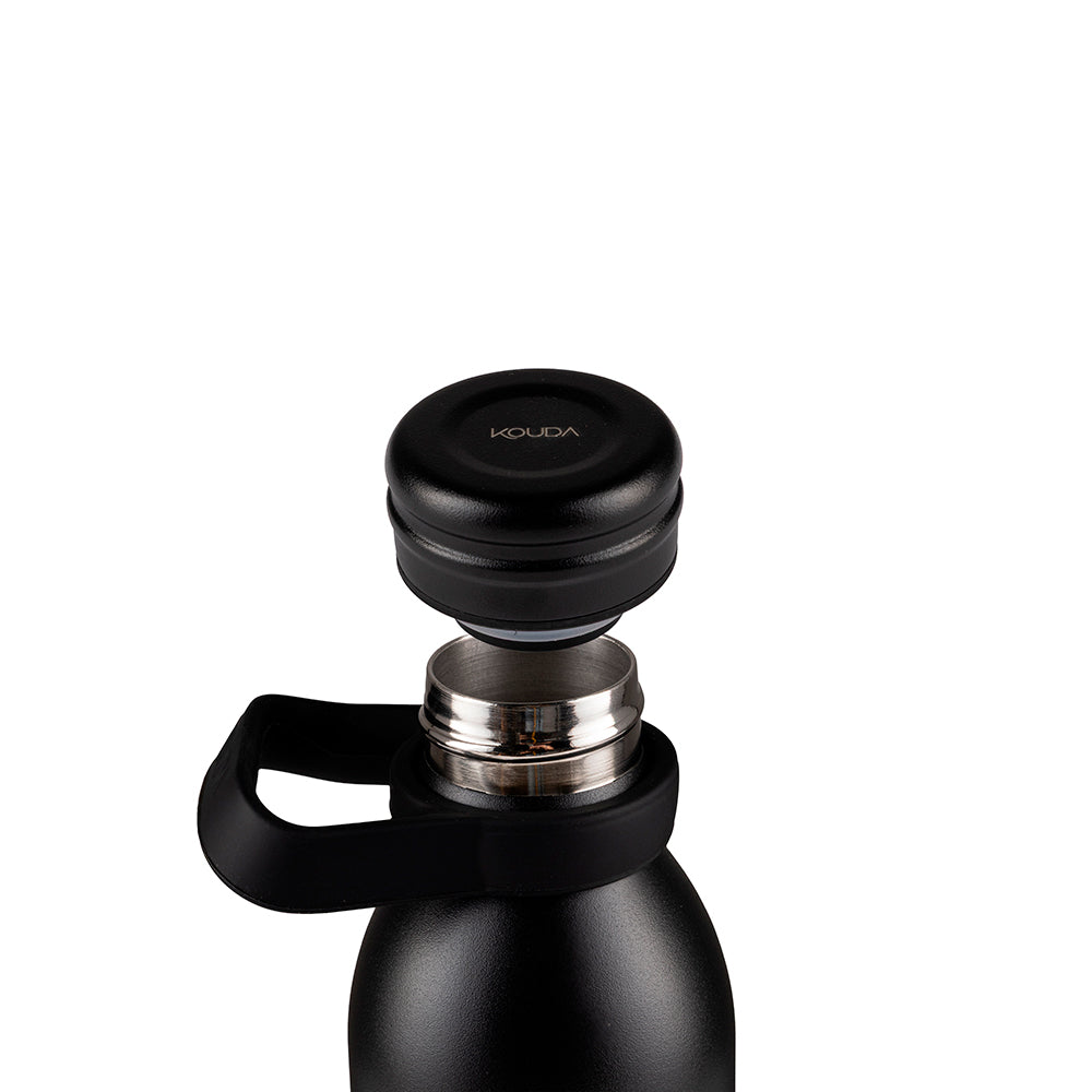 Garrafa Térmica Kouda Krios - 600ml - Preto