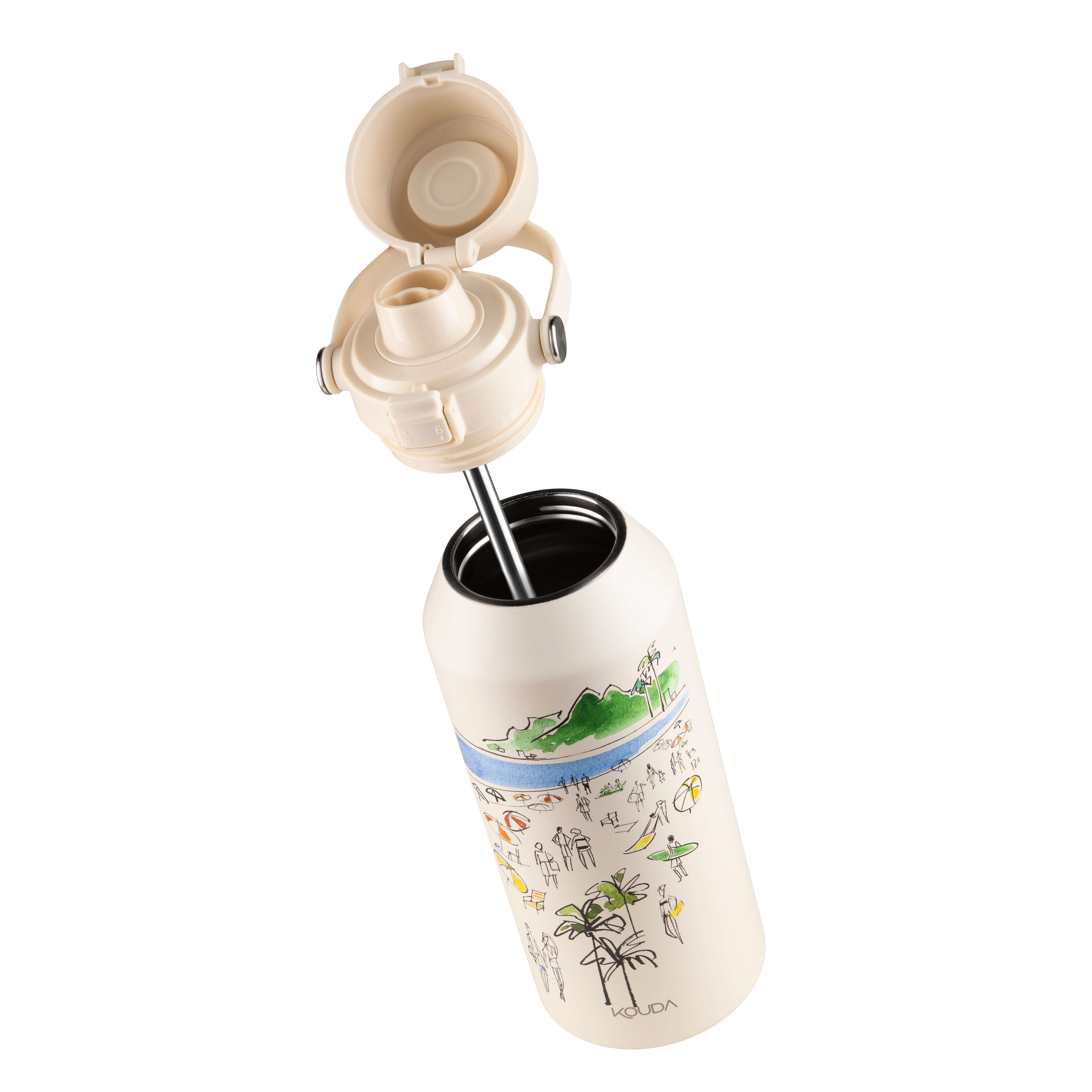 Garrafa Kouda Vega 1000ml - Dois Irmãos - R Gastao