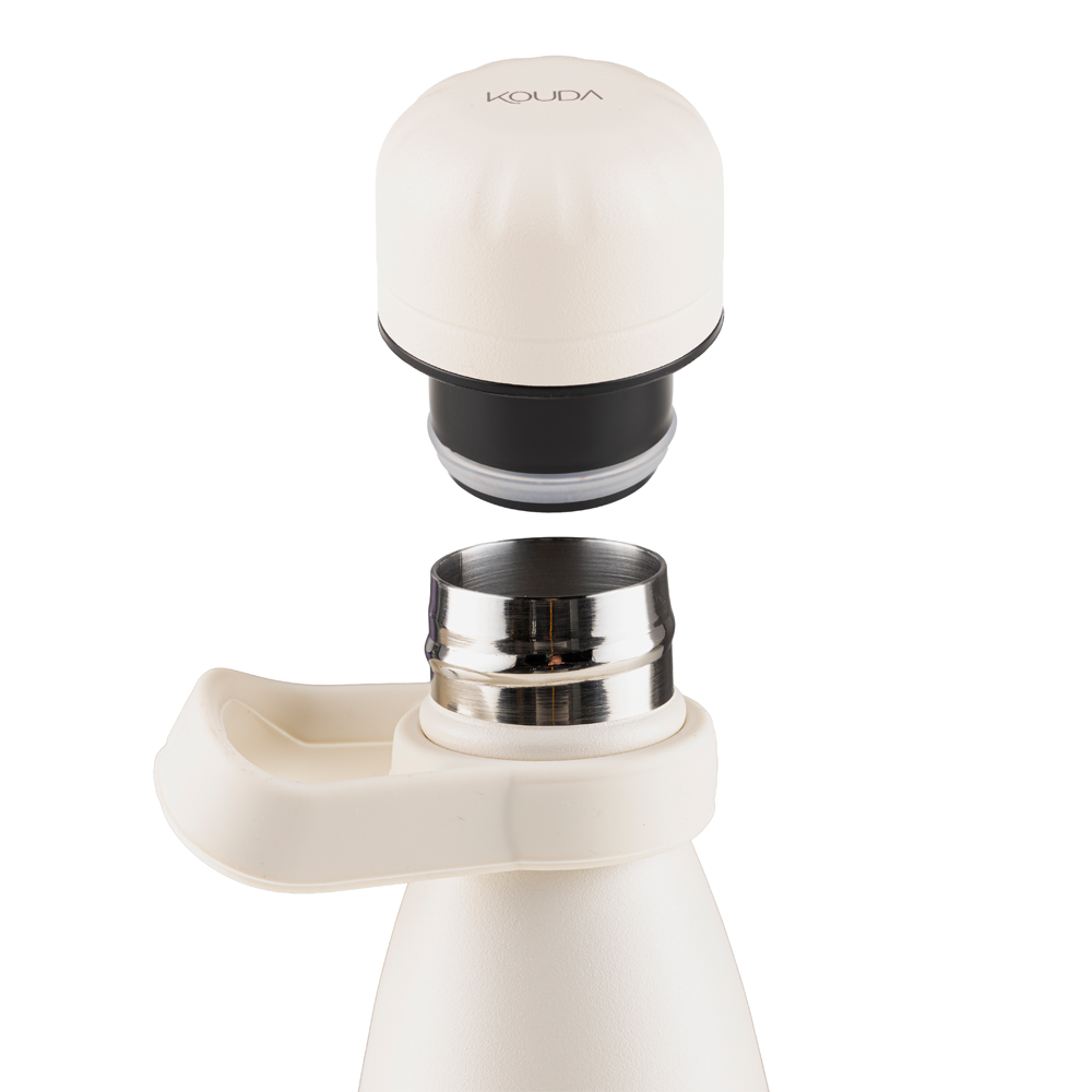 Garrafa Térmica Kouda Grey - 500ml - Off White