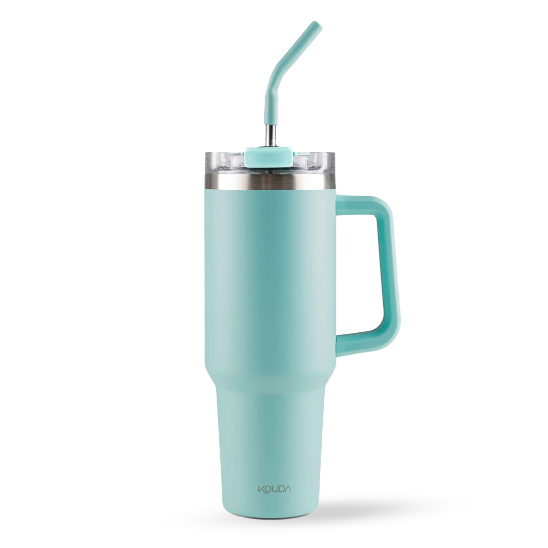 Caneca Térmica Kouda Vik - 1200ml - Verde Agua