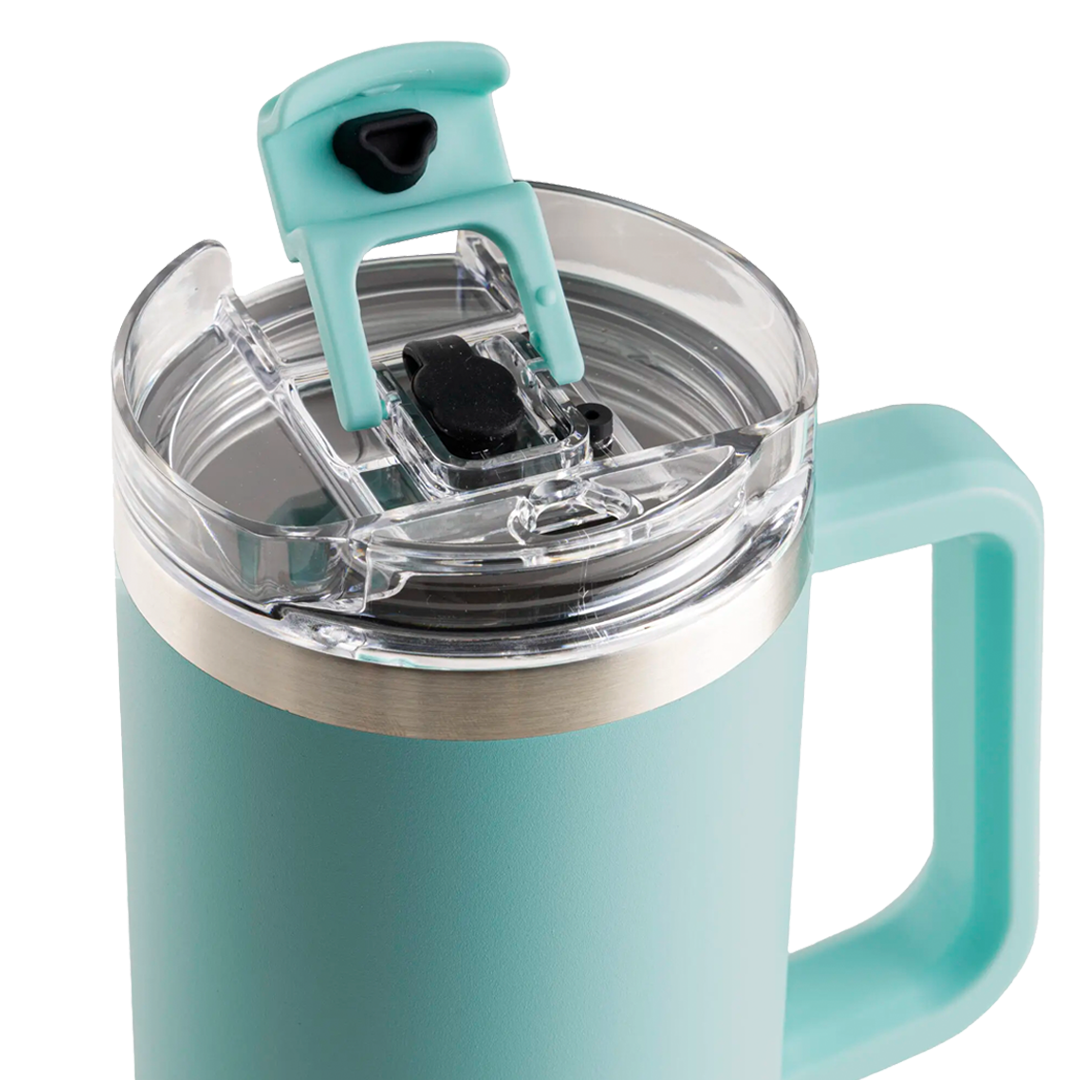 Caneca Térmica Kouda Vik - 1200ml - Verde Agua