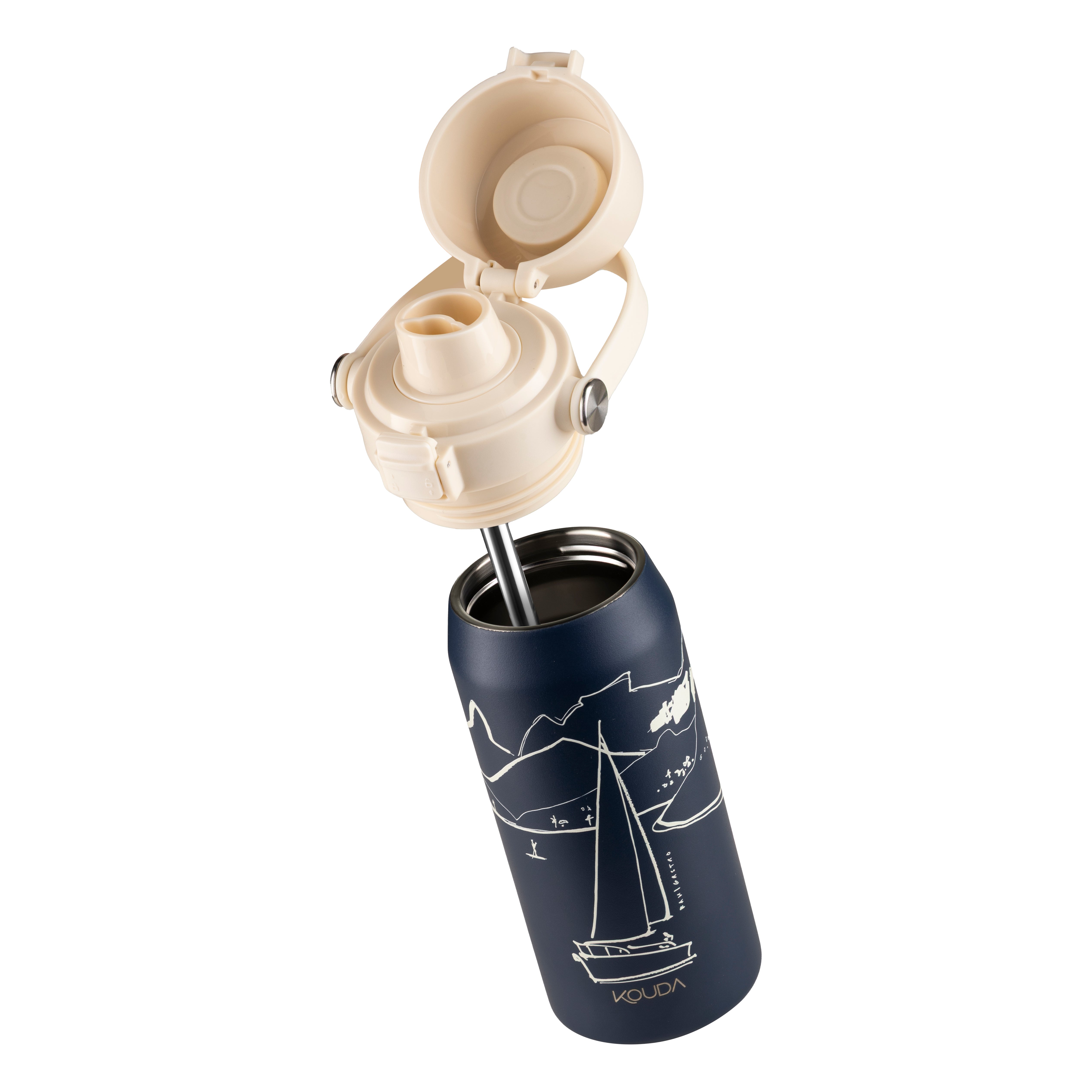 Garrafa Kouda Vega 500ml - Veleiro - R Gastao