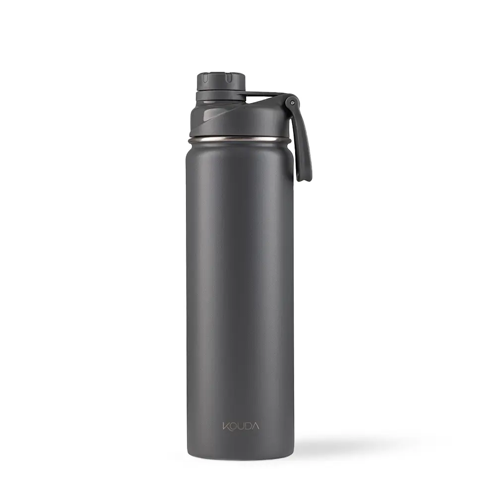 まっこうくじら　financial academy Garrafa Térmica Kouda Ladakh - 660ml - Cinza