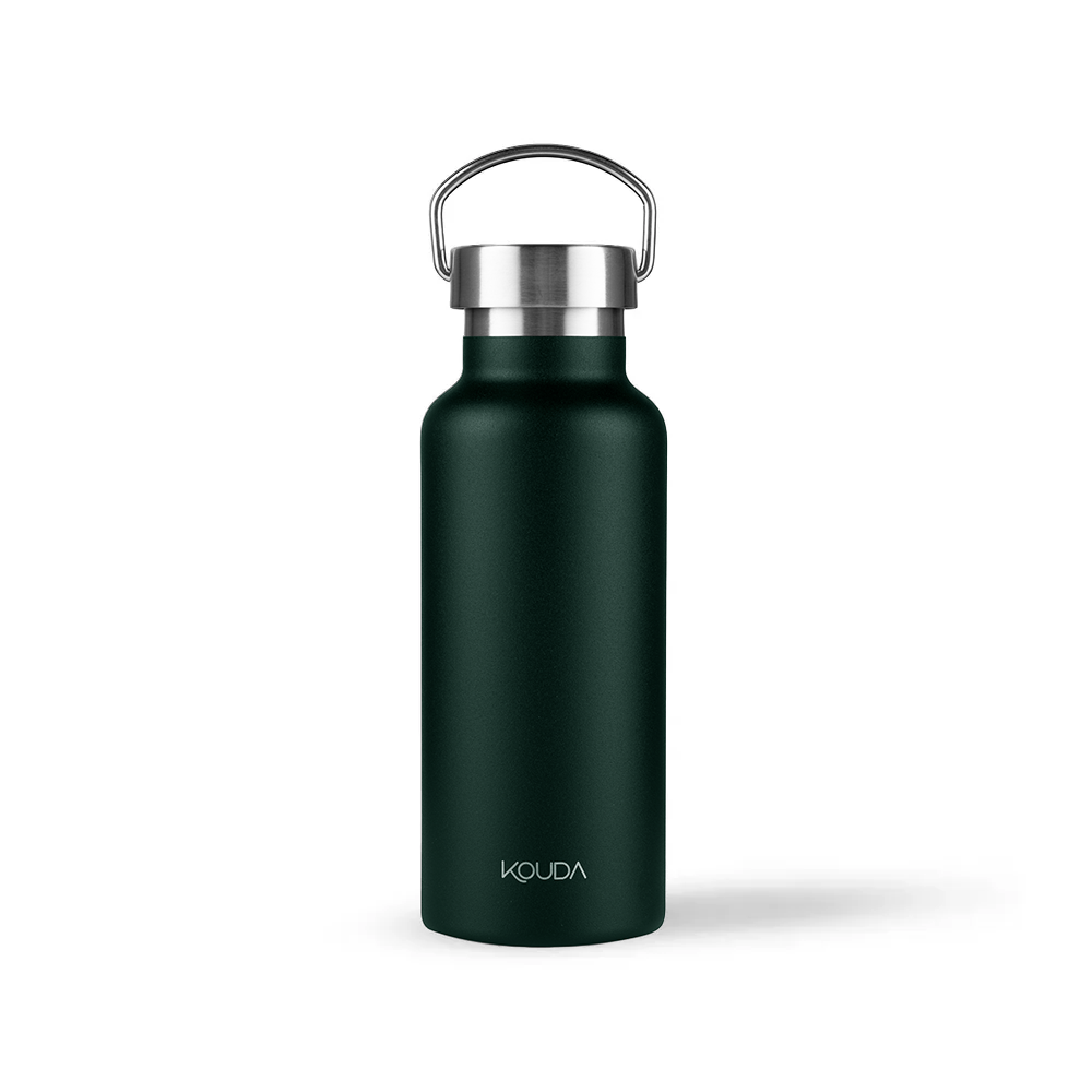 Garrafa Térmica Kouda Martial - 500ml - Verde Escuro