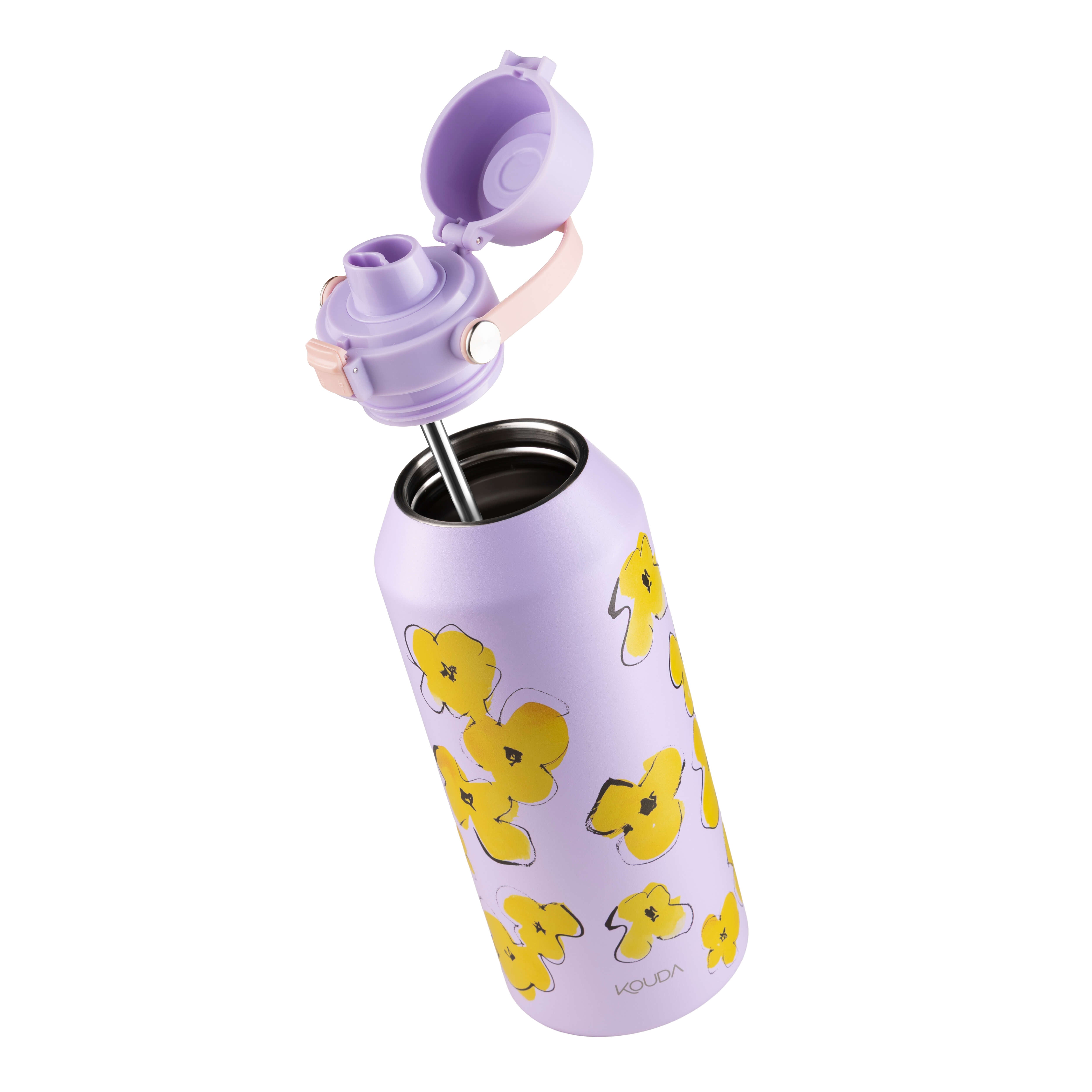 Garrafa Kouda Vega 1000ml - Flores - R Gastao