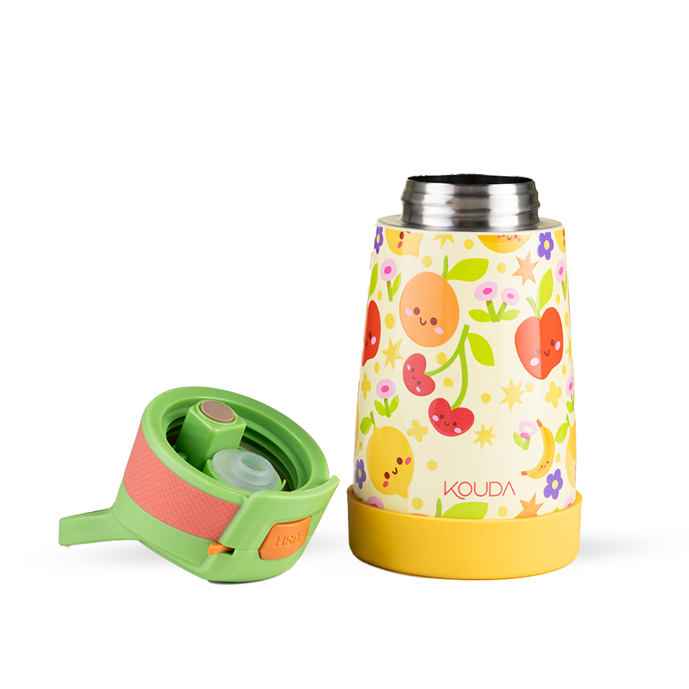 Garrafa Térmica Kouda Oka Kids – 350ml - Frutinhas