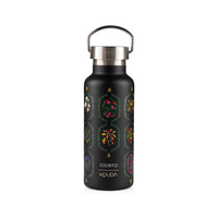 Garrafa Térmica Kouda Martial - 500ml - Jardim - Preto - Cicero