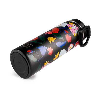 Garrafa Térmica Kouda Ladakh - 660ml - Doce Florada - Preto