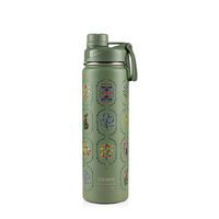 Garrafa Térmica Kouda Ladakh - 660ml - Jardim - Verde Sálvia - Cicero