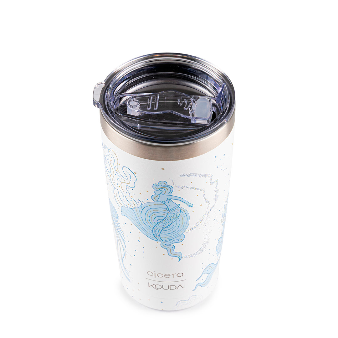 Copo Térmico Kouda Don - 500ml - Origens - Branco