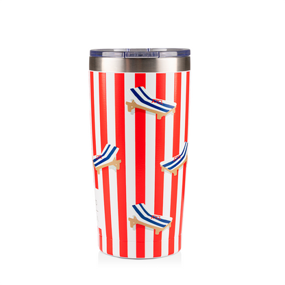 Copo Térmico Kouda Don - 500ml - Praia - Branco