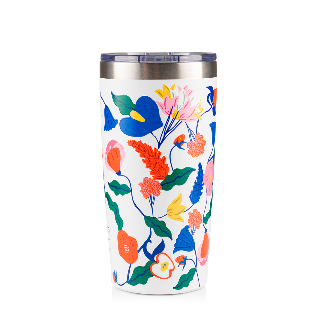 Copo Térmico Kouda Don - 500ml - Doce Florada - Branco - Cicero