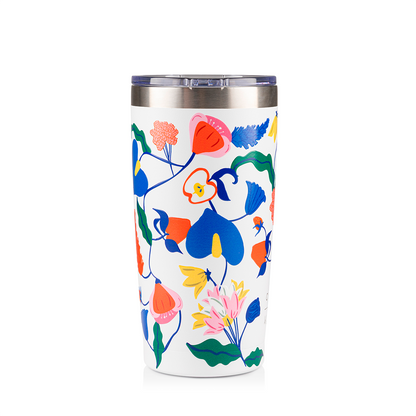 Copo Térmico Kouda Don - 500ml - Doce Florada - Branco - Cicero