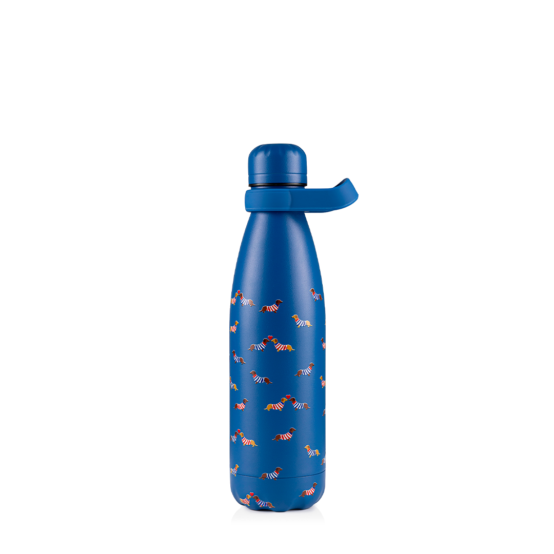 Garrafa Térmica Kouda Grey - 500ml - Praia - Azul