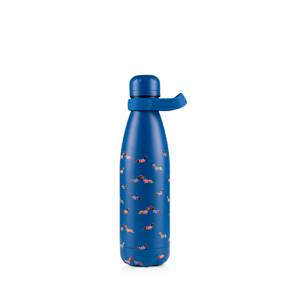 Garrafa Térmica Kouda Grey - 500ml - Praia - Azul