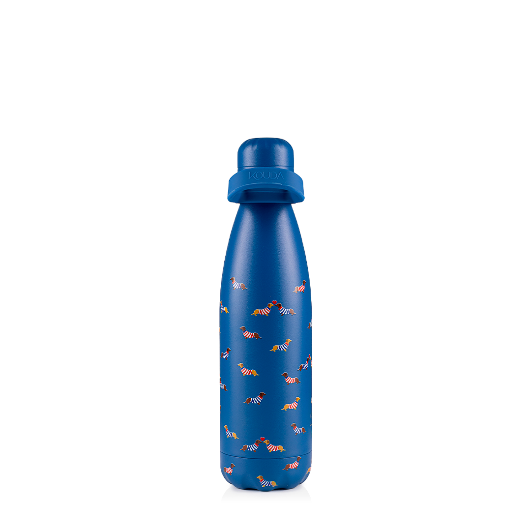Garrafa Térmica Kouda Grey - 500ml - Praia - Azul