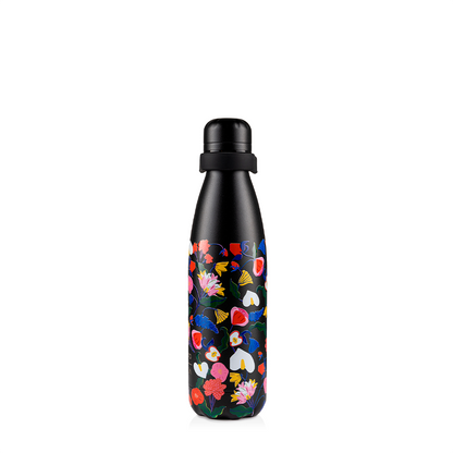 Garrafa Térmica Kouda Grey - 500ml - Doce Florada - Preto - Cicero