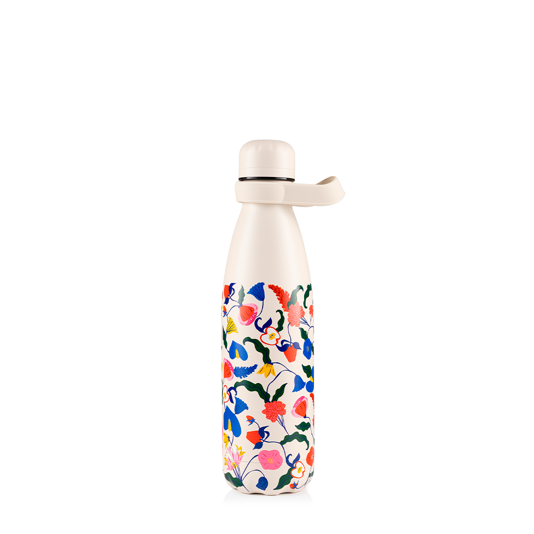 Garrafa Térmica Kouda Grey - 500ml - Doce Florada - Off White - Cicero