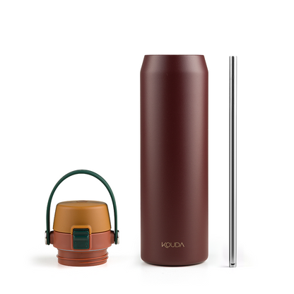 Garrafa Térmica Kouda Vega - 700ml - Marrom