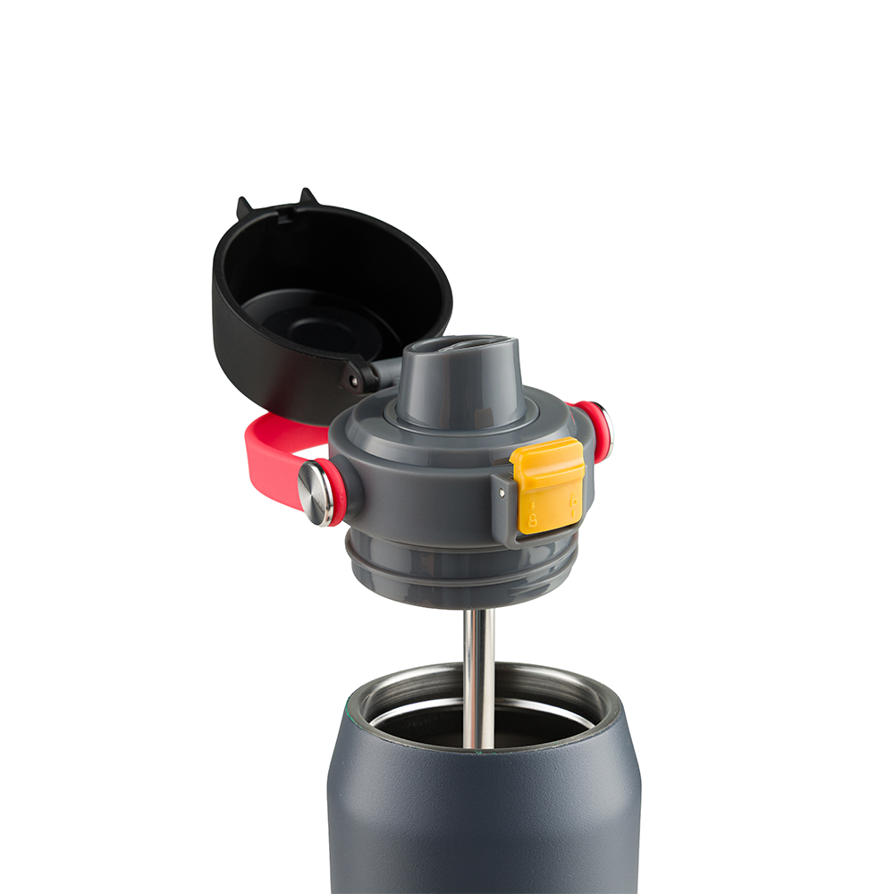 Garrafa Térmica Kouda Vega - 700ml - Cinza