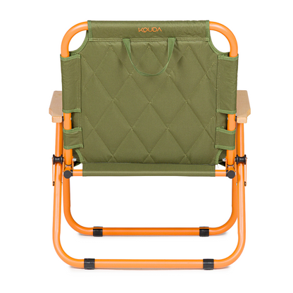 Cadeira de Camping Kouda Osla - Verde E Laranja