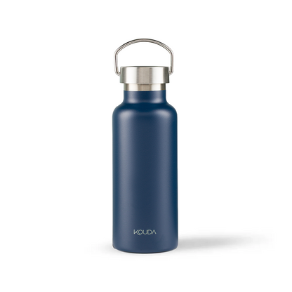 Garrafa Térmica Kouda Martial - 500ml - Azul-marinho