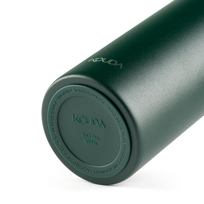 Garrafa Térmica Kouda Martial - 500ml - Verde Escuro