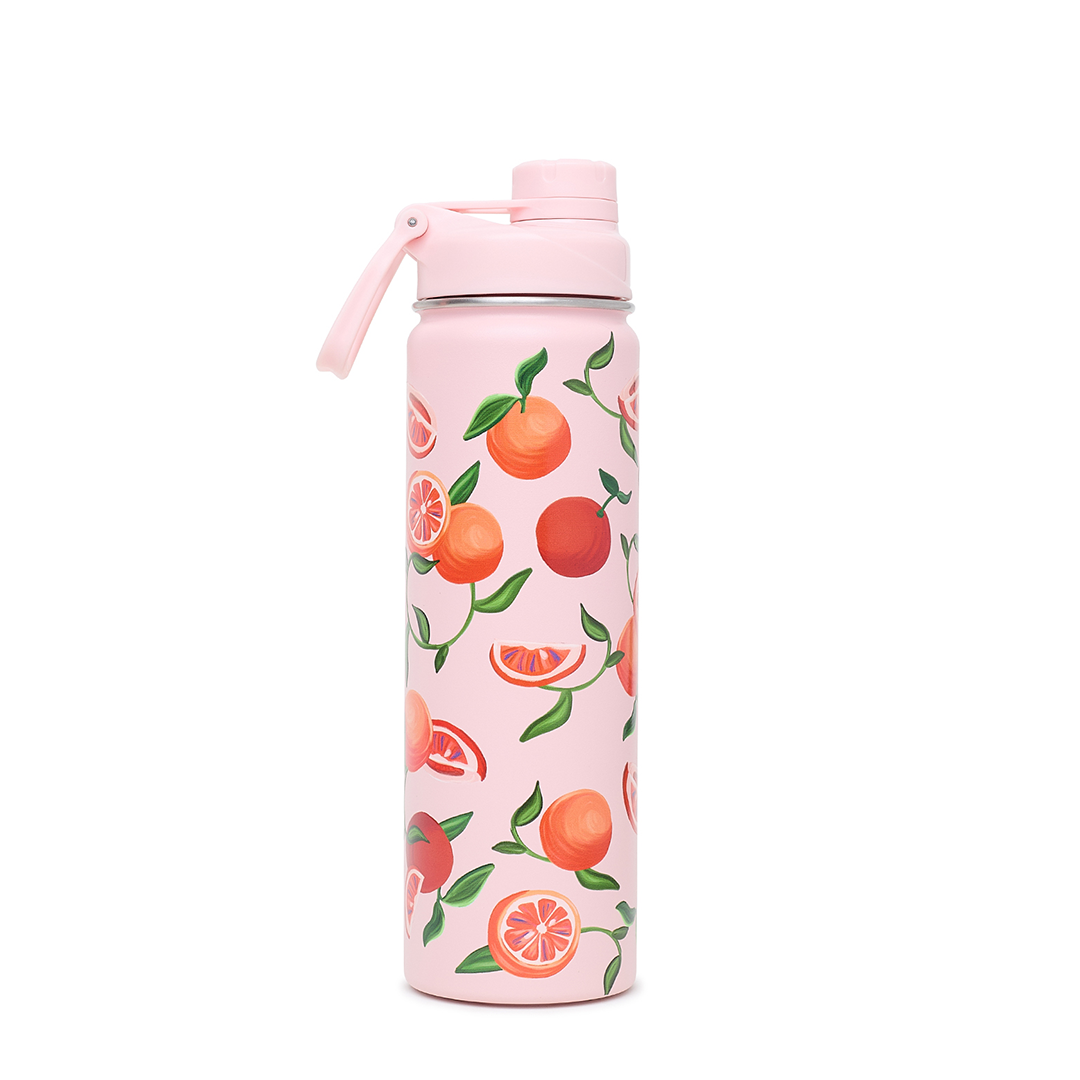 Garrafa Térmica Kouda Ladakh - 660ml - Pomelo - Rosa Claro - Cicero