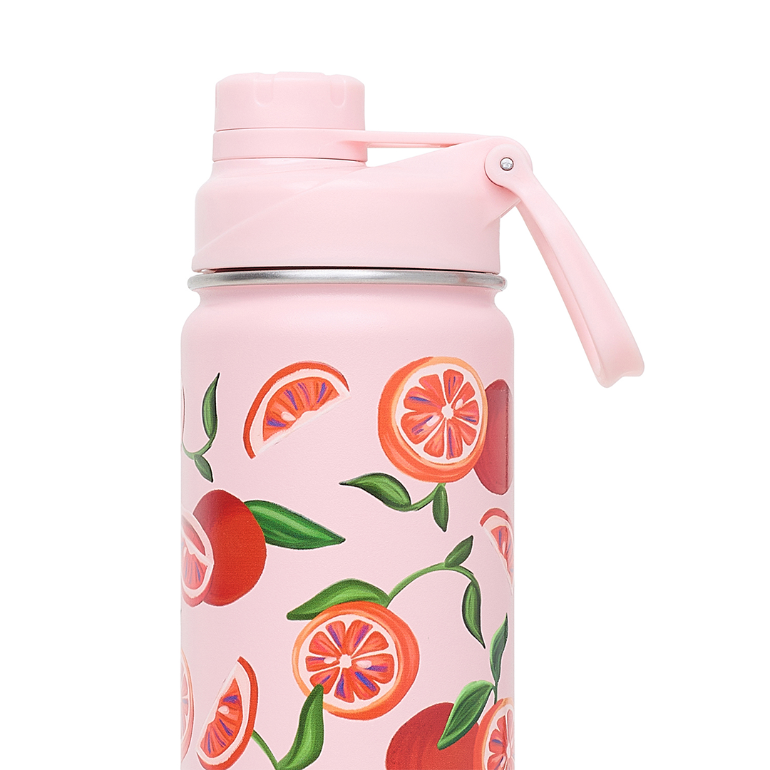Garrafa Térmica Kouda Ladakh - 660ml - Pomelo - Rosa Claro - Cicero
