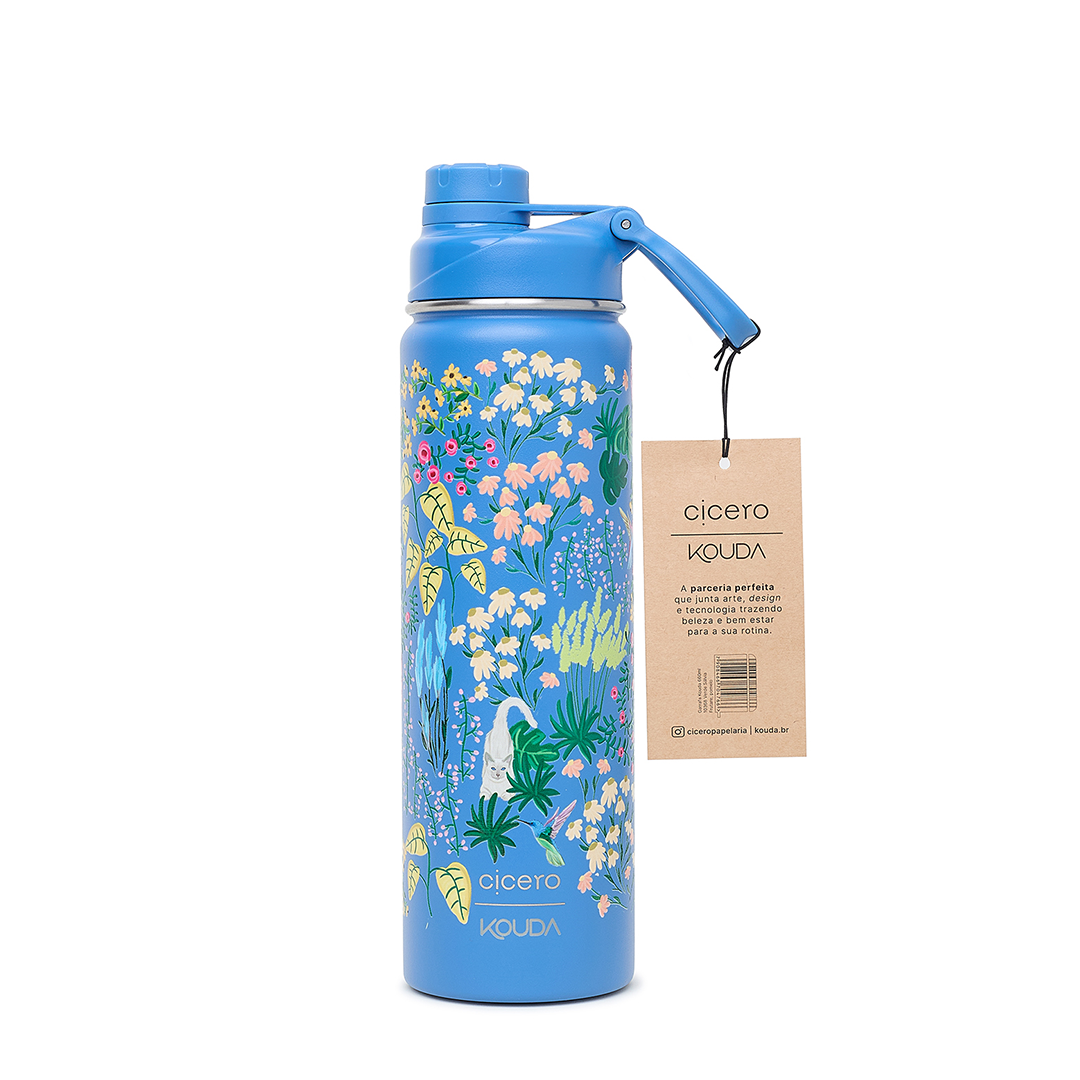 Garrafa Térmica Kouda Ladakh - 660ml - Tarde - Azul - Cicero
