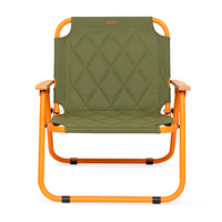 Cadeira de Camping Kouda Osla - Verde E Laranja