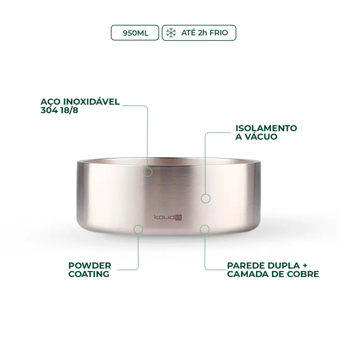 Comedouro Kouda - Pet Bowl