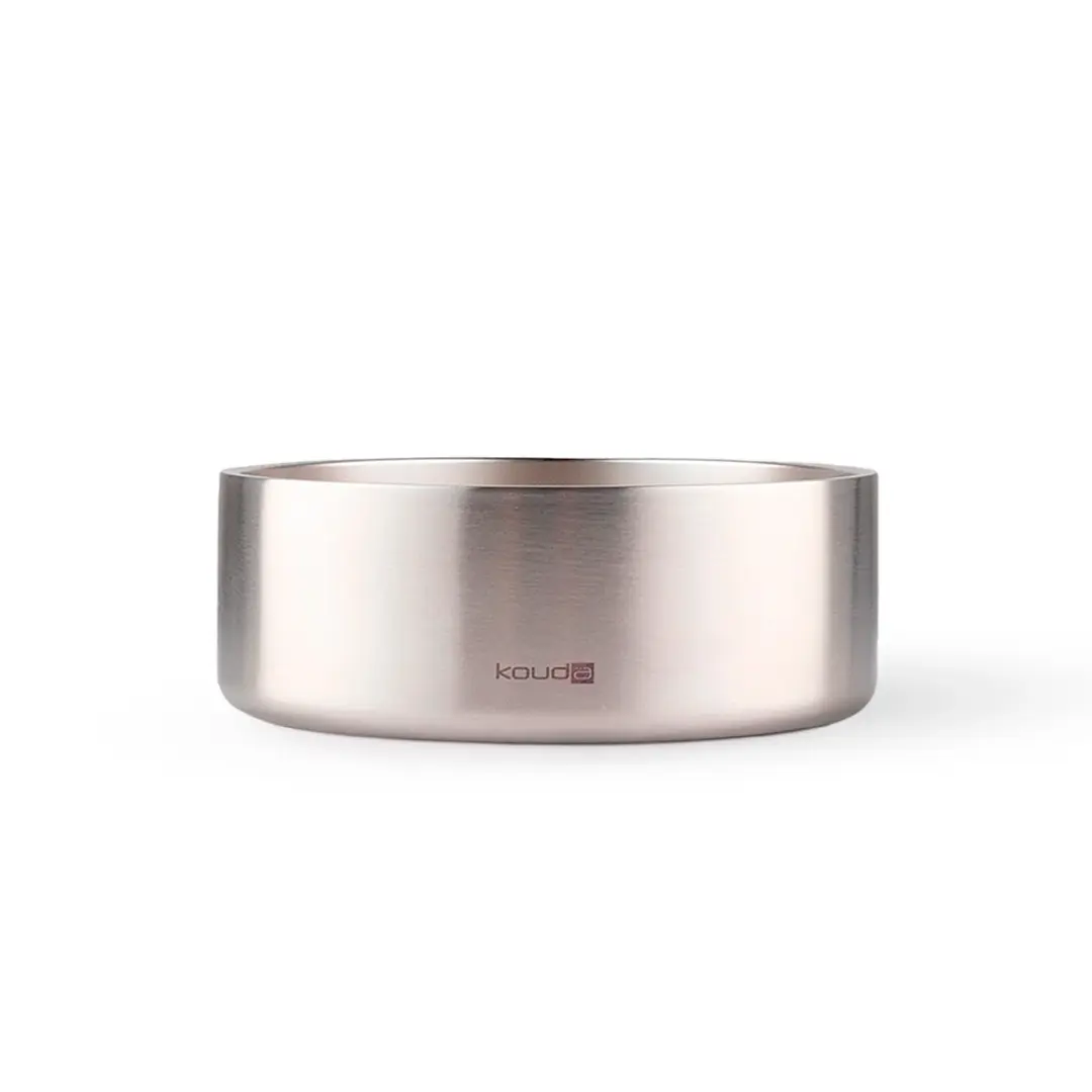 Comedouro Kouda - Pet Bowl - Prata